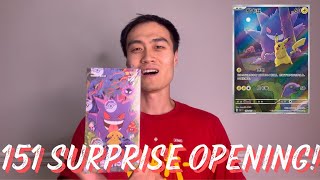 Simplified Chinese Pokémon 151 Surprise Booster Box Opening!