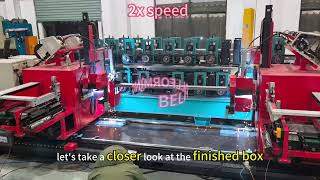 Fully Automated Box Beam Roll Forming & Seaming Machine | Pallet Racking Manufacturing Line