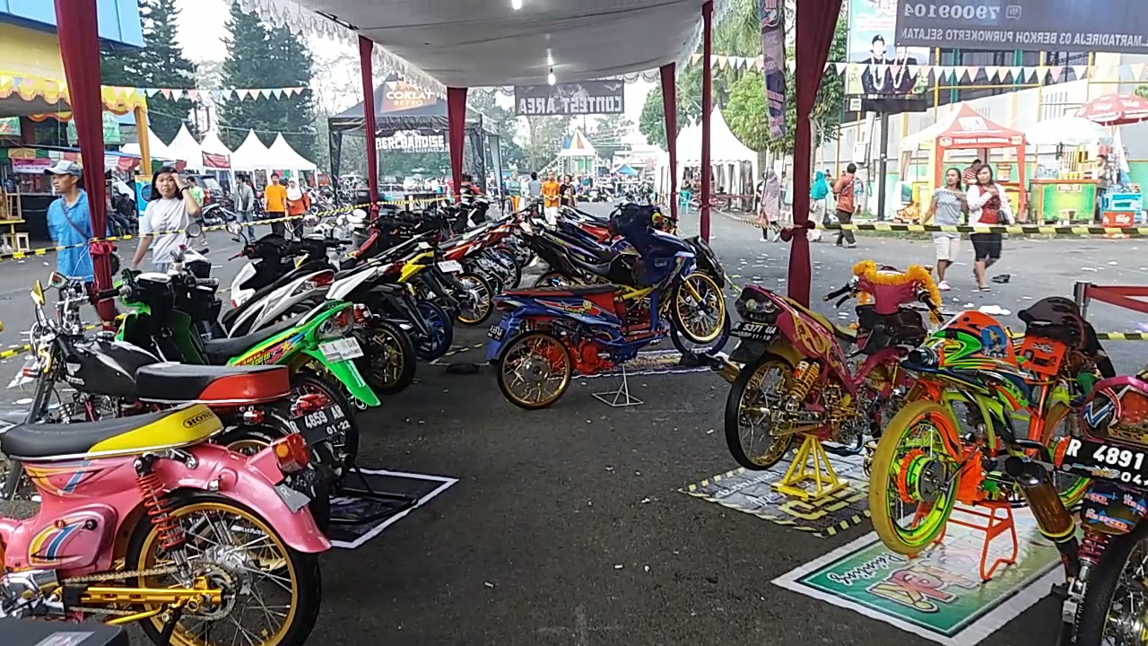 88 Foto Modifikasi Motor Kontes  TeaModifikasi