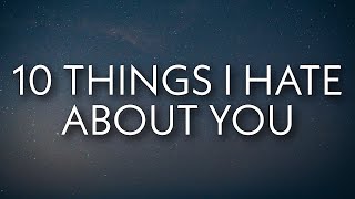Leah Kate - 10 Things I Hate About You (Lyrics) 