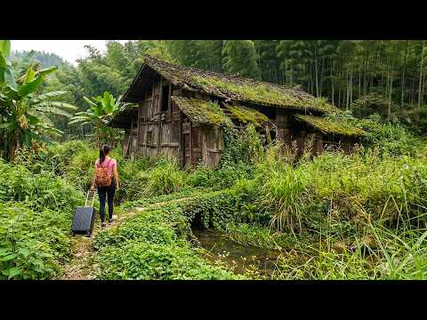 A Tearful Journey: A Woman Returns Home and Rebuilds Life from an Abandoned House.