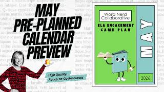 May ELA Lesson Plans for Middle School | End-of-Year Activities That Work