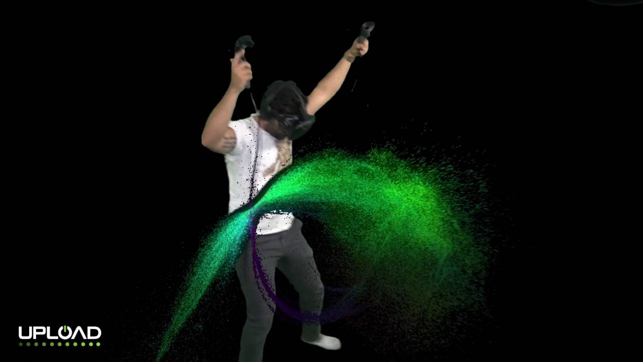 A Million Particles in VR with Music [Mixed Reality] - YouTube