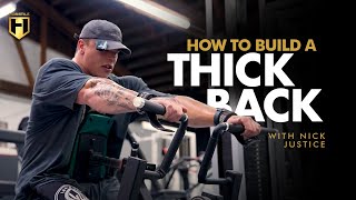 Build a Thick Back with Nick Justice | HOSSTILE