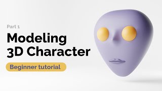 Modeling 3D Character - Beginner Blender Tutorial | Create Your First NFT collection - part 1