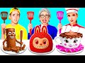 Me vs Grandma Cooking Challenge | Amazing Cooking Hacks
