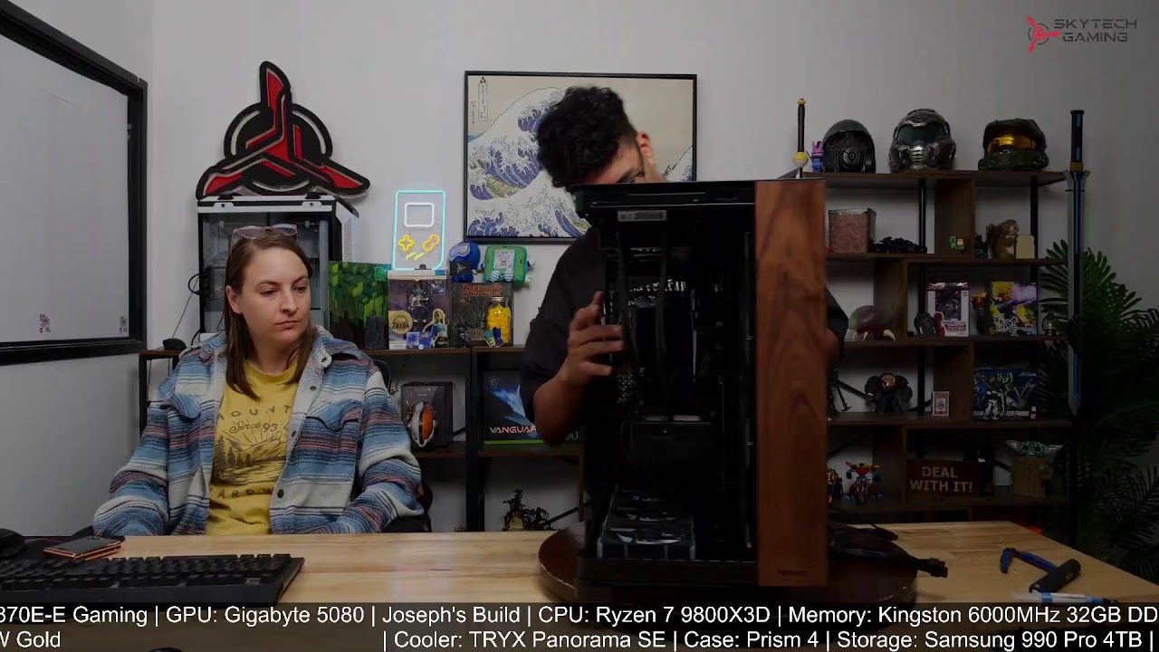 Skytech Custom[er] PC Build Stream 9/26/2025