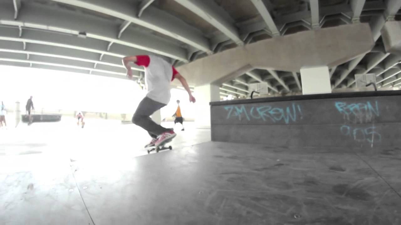 Cleanest Kick flip Back Nose Slide To Fakie - Brandon Del Bianco