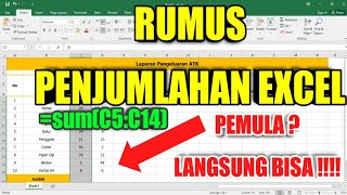 Excel Addition Formula From Top to Bottom For Beginners
