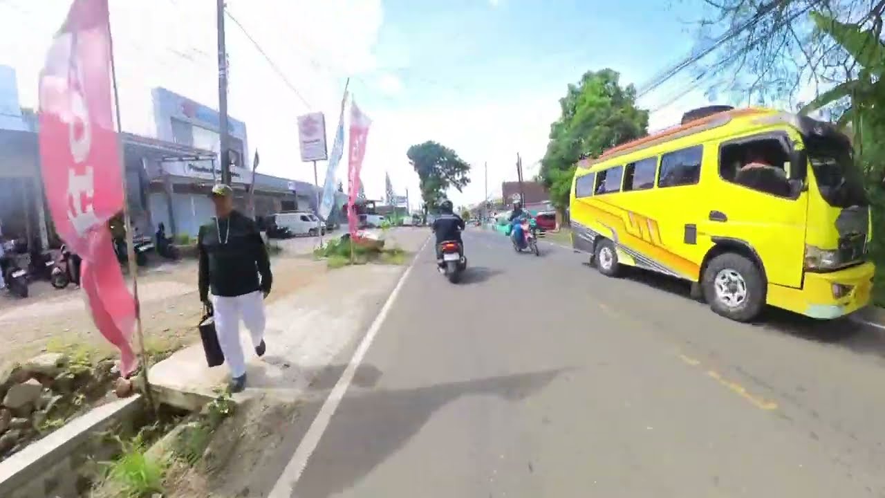 Menikmati indahnya perjalanan Jampangkulon Cikaso