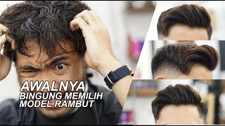 Bingung pilih model rambut? Coba pake model ini | Side Part with Natural Look