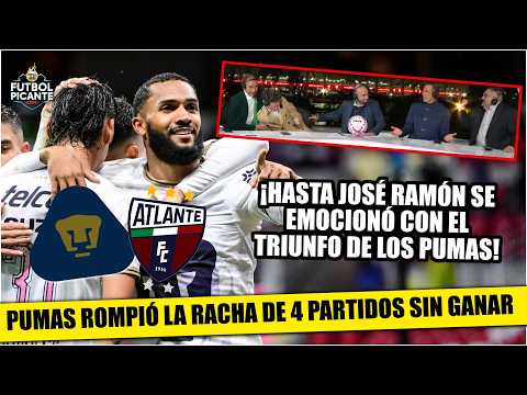 PUMAS SUMÓ TRES PUNTOS DE ORO vs ATLANTE y mantiene VIVO sueño de ENTRAR a LIGUILLA | Futbol Picante