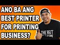 BEST PRINTER FOR PRINTING BUSINESS? | Epson L121 Unboxing and Setup| The Printing Shock