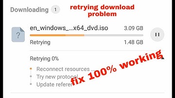 How to fix retrying download problem  in UC browser 100% working tips and tricks