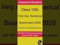 #shorts#viralshort#cbemicalkinetics#boardexam2026#educationऐसा ही पेपर में आएगा। 😨😨😨