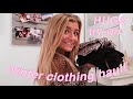 HUGE TRY-ON WINTER CLOTHING HAUL!