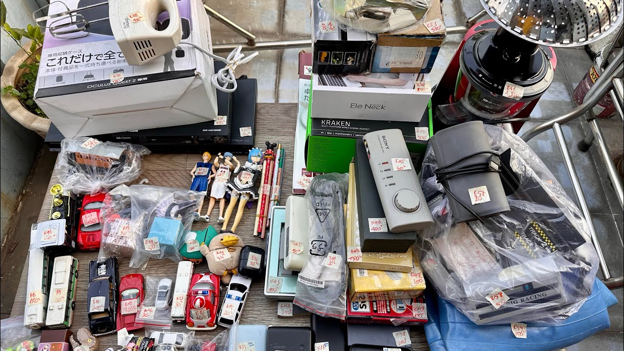 Ngày 5/3 clip 1/3 hàng kiện nhật. Đồ chơi, ép chậm, ray xe đua, bính yoga...