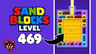Sand Blocks Drop Puzzle Level 469 Game Walkthrough