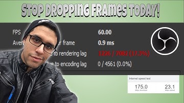 Fixing Dropped Frames OBS, Hardware, Bandwidth, Network, The Whole Nine Yards