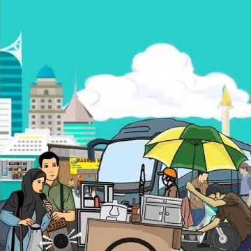 short video animasi | story wa animasi Dangdut Pengamen Sound