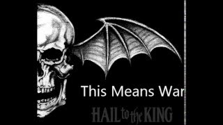 Avenged Sevenfold - This Means War (Instrumental) chords