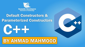 Default & Parameterized Constructors in C++ - Presentation by Ahmad Mahmood