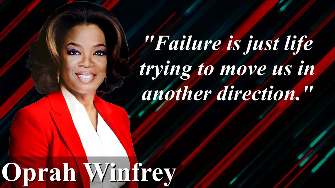 Oprah Winfrey's Top 20 Quotes - Masterclass In Inspiration