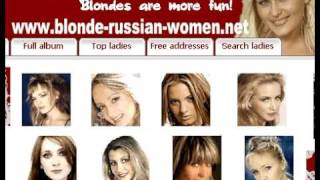 Blonde-Russian-Women Presentation