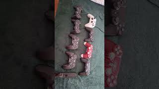 My controller collection #ps3 #ps2 #sonyplaystation #xboxseriess #microsoftxbox