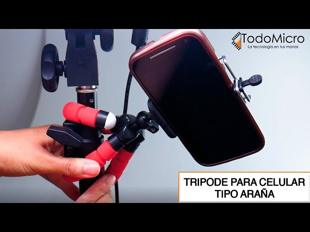 Mini Tripode Pulpo Flexible Portable Soporte Base Celular 