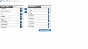 Catalyst Insight Tutorial: Search Fields