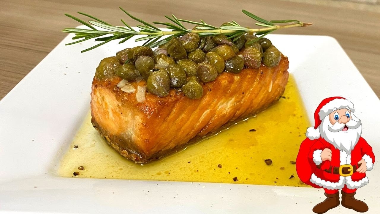 SALMÃO GRELHADO AO MOLHO DE ALCAPARRAS  |  RECEITA DE NATAL