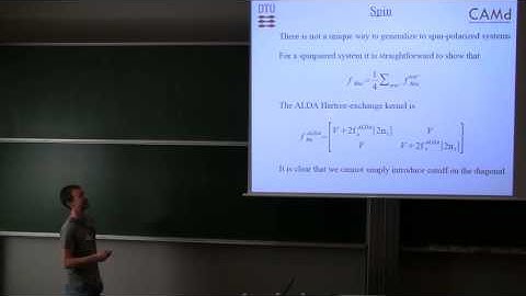 Thomas Olsen: Extending the random phase approximation with renormalized adiabatic exchange kernels