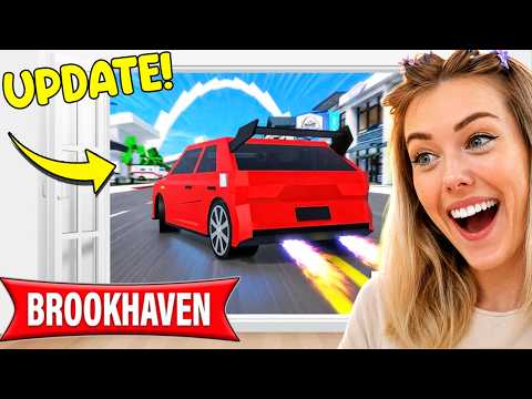 NOWY UPDATE w Brookhaven KOLOROWY OGIEŃ W SAMOCHODZIE