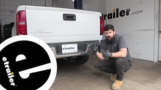 etrailer | Setting up the Curt Trailer Hitch Receiver on your 2021 Chevrolet Colorado