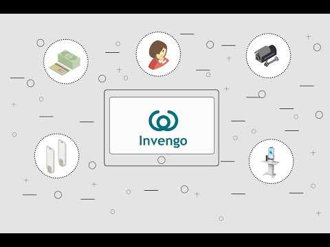 How does RFID security gate work in public - video from Invengo