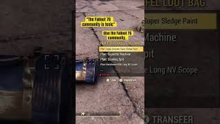 Fallout 76 as a new player.. #shorts