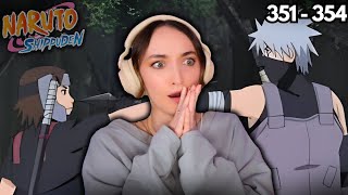 Kakashi Yamatos Past Naruto Shippuden Ep 351 - 354 Reaction Discussion