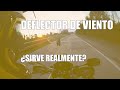 DEFLECTOR DE VIENTO PARA MOTO ¿SIRVE REALMENTE? HICE LA PRUEBA!