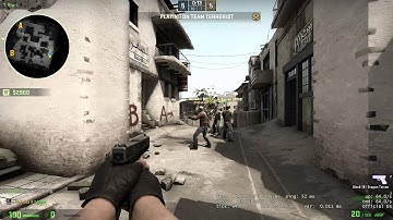 CS:GO Competitive Match #1 (MG1) - Dust 2 (Counter Strike Global Offensive Gameplay)