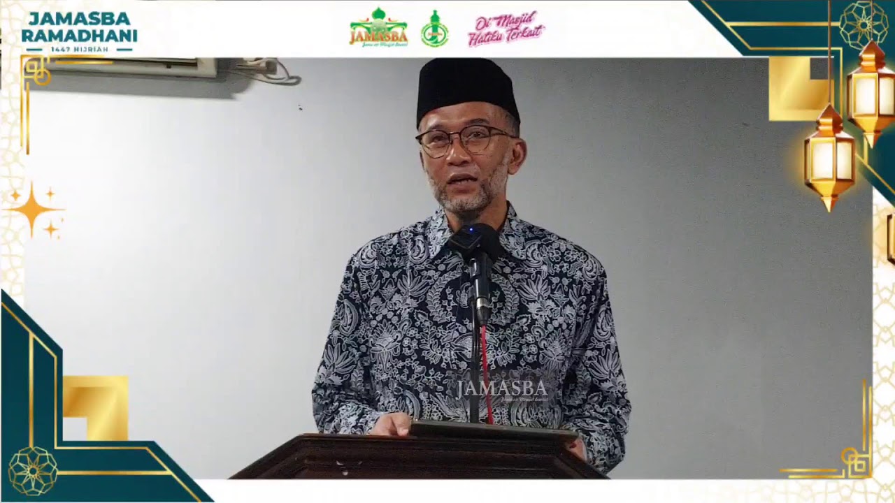 Zakat Bukan Hanya Tentang Memberi, Tapi Juga Membersihkan Harta dan Jiwa Kita - Ust Dr. HM. Hamdi