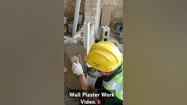 Plaster Work Video.#wall #plaster #mason #construction #video #skills #wall ✅
