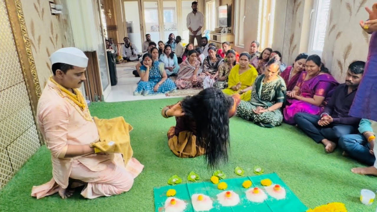 ओम काळेश्वरी॥गुरूवर्य उमेश पप्पा तागुंदे आनंदाची आरती ॐ काळेश्वरी दरबार ❤️🌸