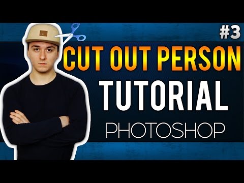How To Cut A Person Out Of A Photo EASILY! - Adobe Photoshop CC - Tutorial #