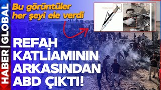 ŞAŞIRDIK MI? HAYIR! Refah Katliamının Arkasından ABD Çıktı! Bu Görüntüler Her Şeyi Ele Verdi!