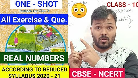 CLASS 10 Math REAL NUMBERS FULL CHAPTER IN ONE SHOT || NCERT || MATHEMATICS ANALYSIS