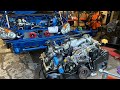 Putting the engine back into the Subaru wrx