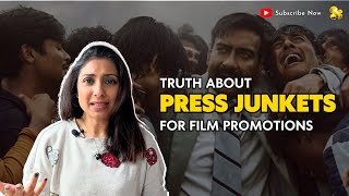 Truth about Press Junket in Bollywood | TalkTime | Popcorn Pixel