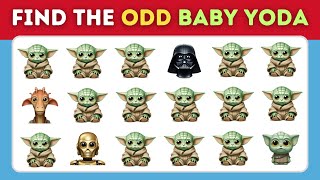 Can You Find the Odd One Out? Star Wars Edition | Emoji Quiz
