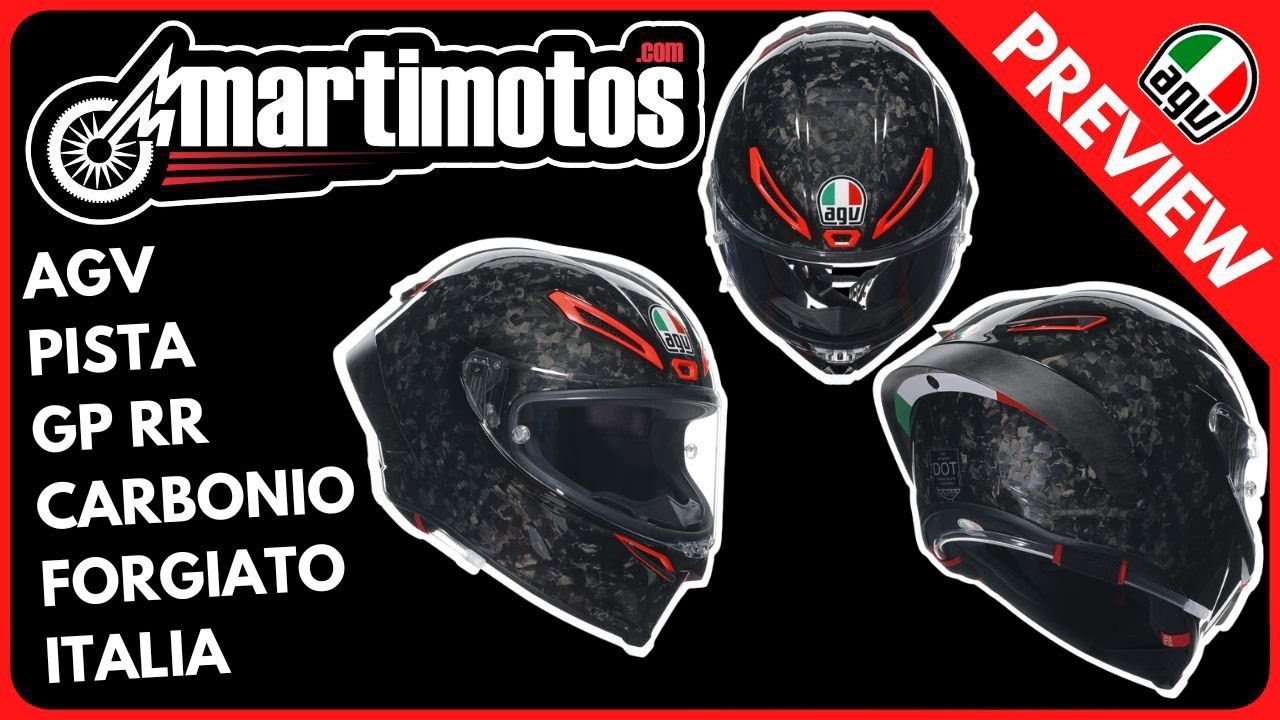 Casco Agv Racing Pista GP RR Futuro Carbonio Forgiato - Moto Urban